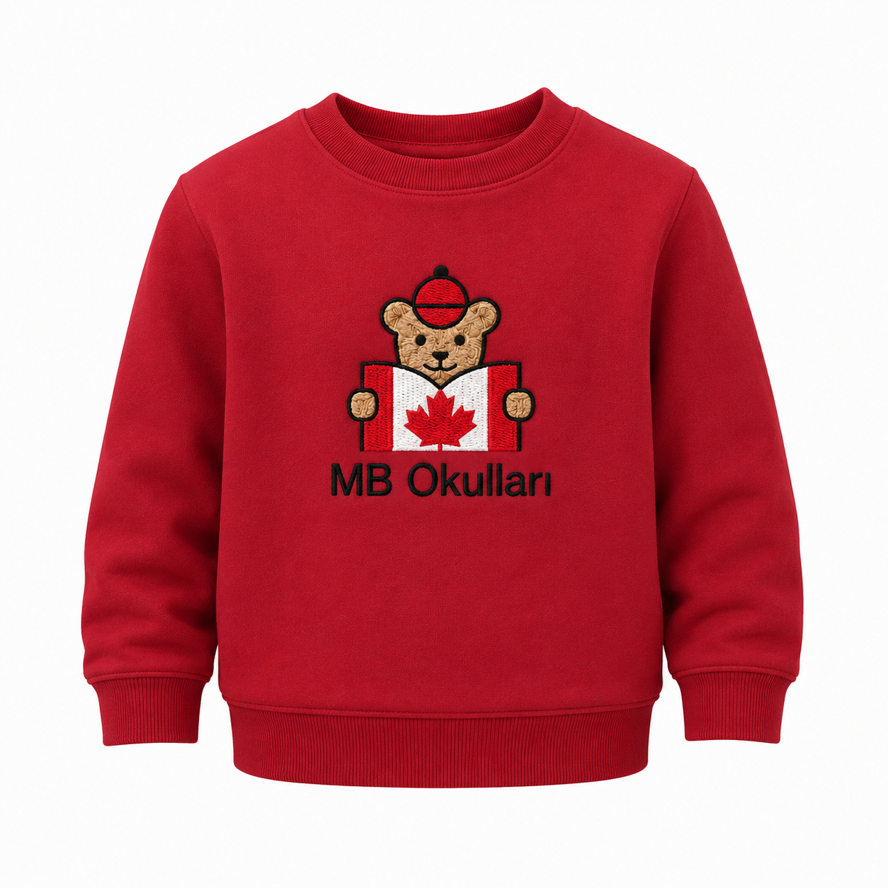 Sweatshirt – with Plush Bear