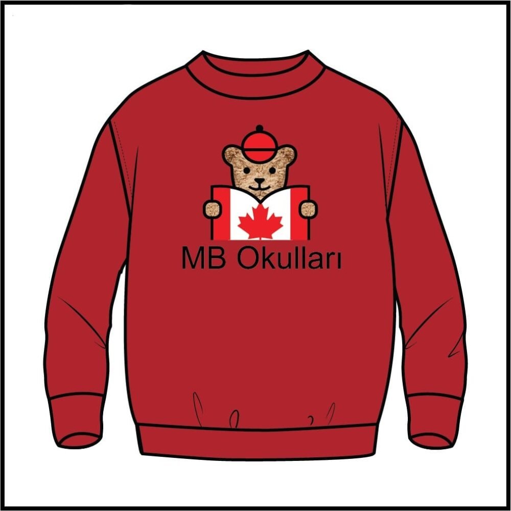 Sweatshirt – with Plush Bear